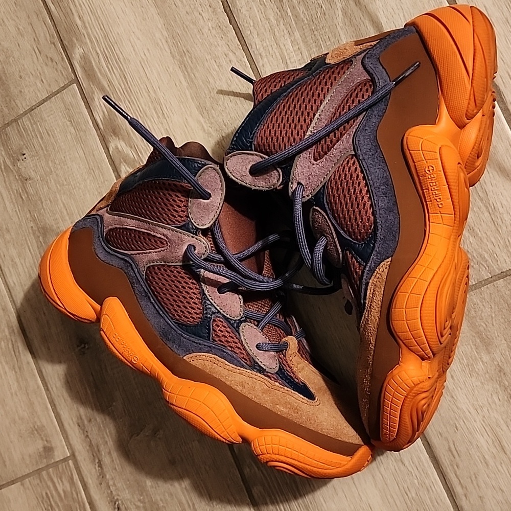 Lightly worn yeezy boots